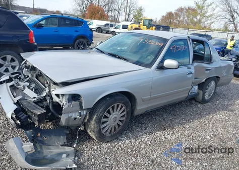 2008 Mercury Grand Marquis Ls from USA, damaged, VIN 2MEFM75VX8X662787